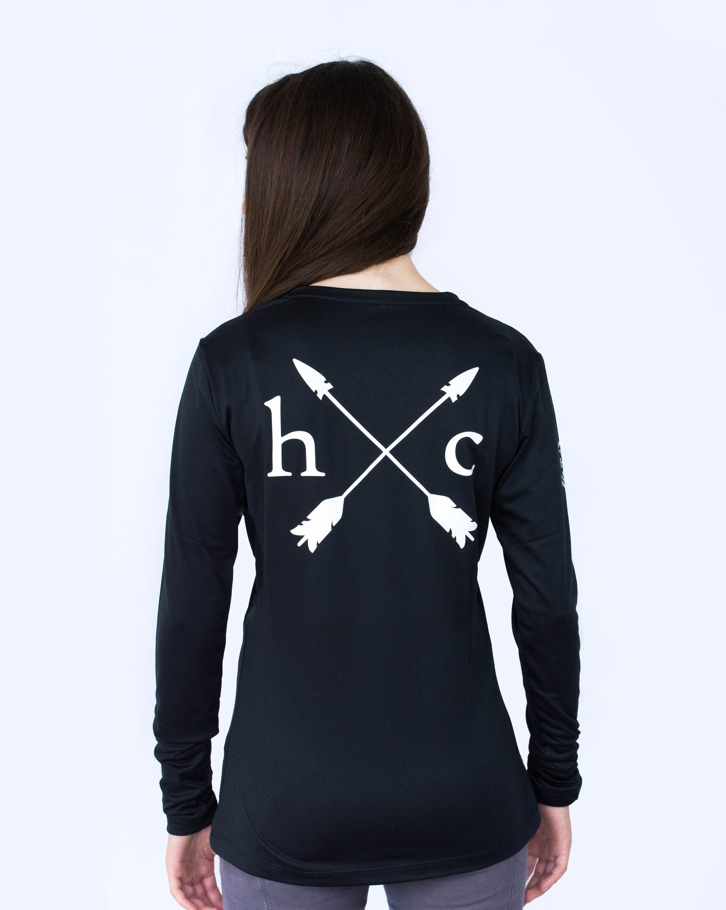 Long Sleeve Essential Pocket Tee - Black