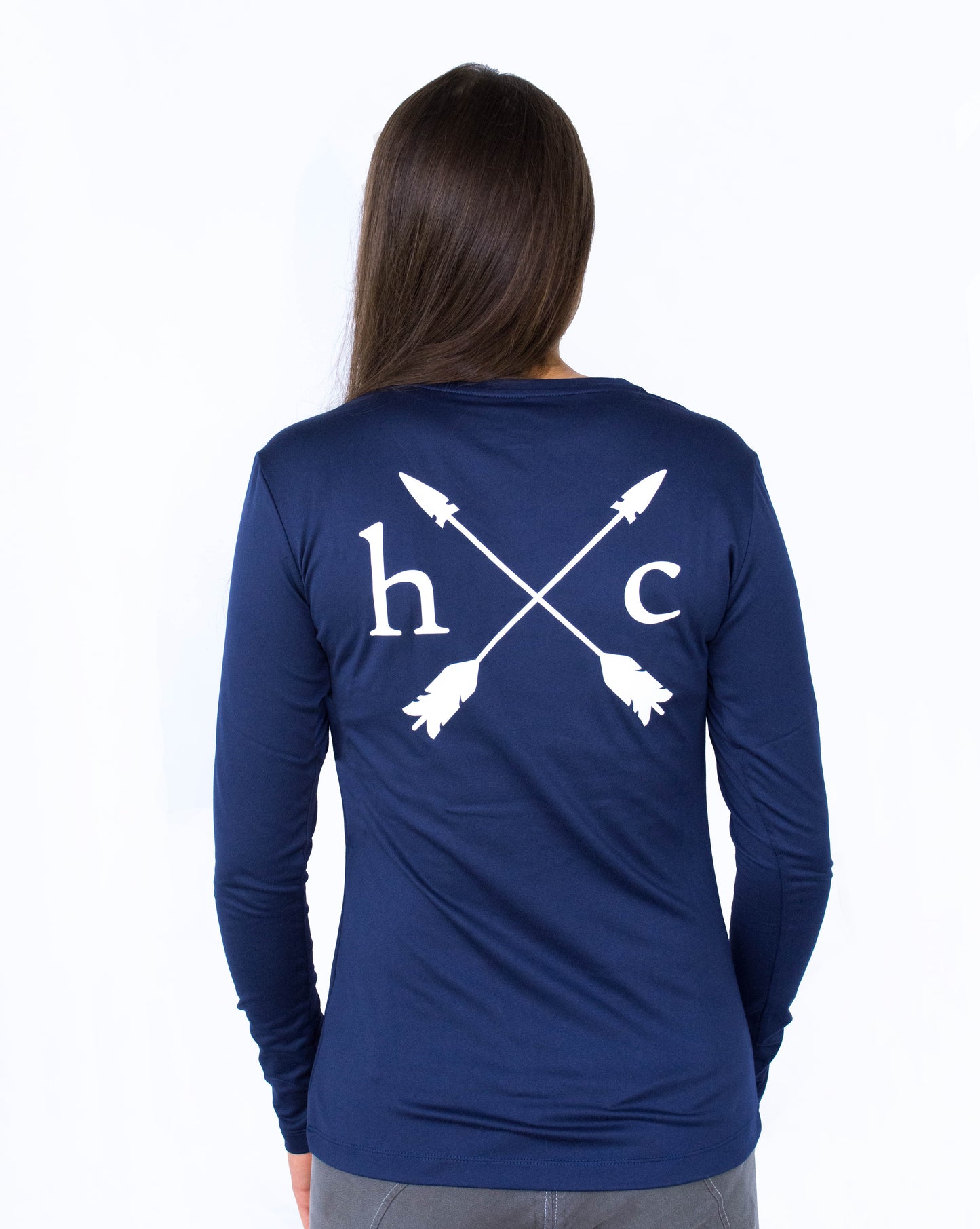 Long Sleeve Essential Pocket Tee - Navy