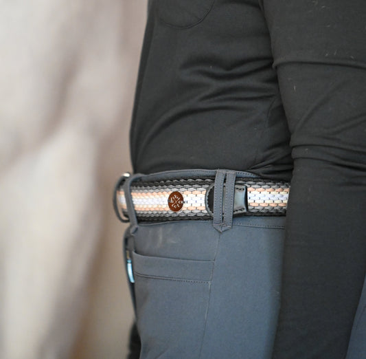 The Derby Belt - Black Leather Liftoff