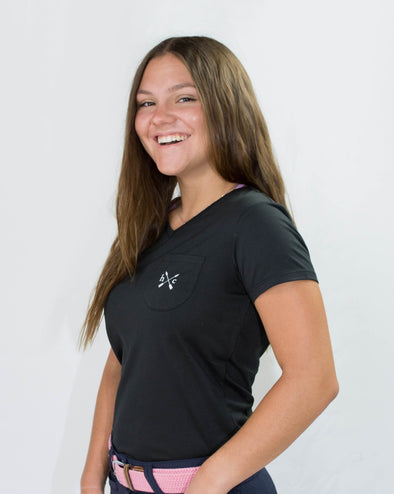 Women's Essential Pocket Tee - Black