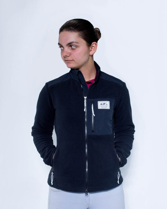 Women's Salto Fleece Jacket - Black