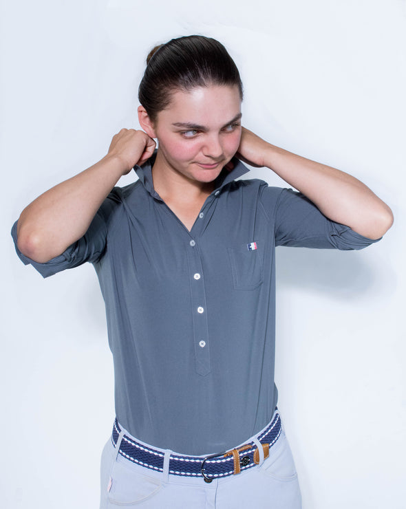 Women's Alba Work Shirt - Graphite