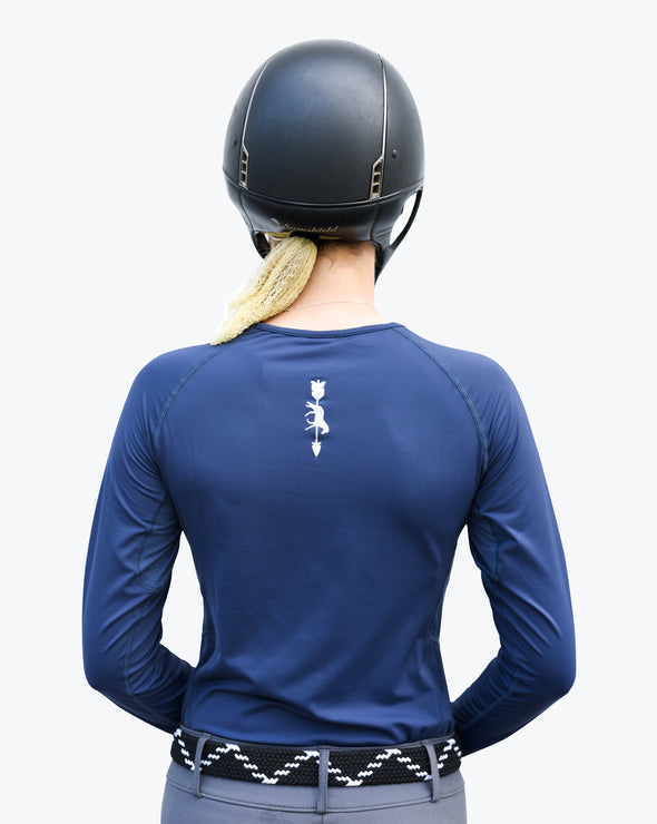 Viva Tech Long Sleeve - Indigo