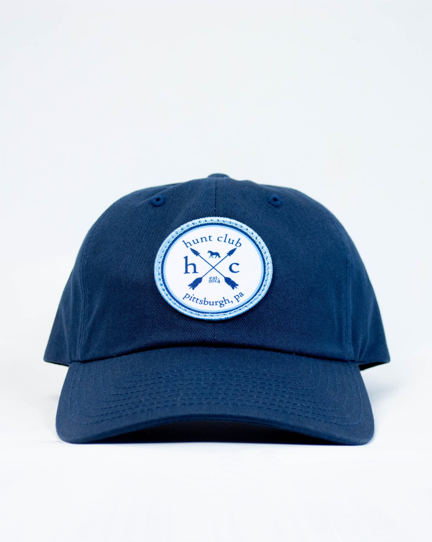 HC Logo Patch Baseball Hat - Navy