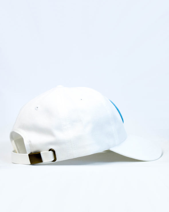 HC Logo Patch Baseball Hat - White